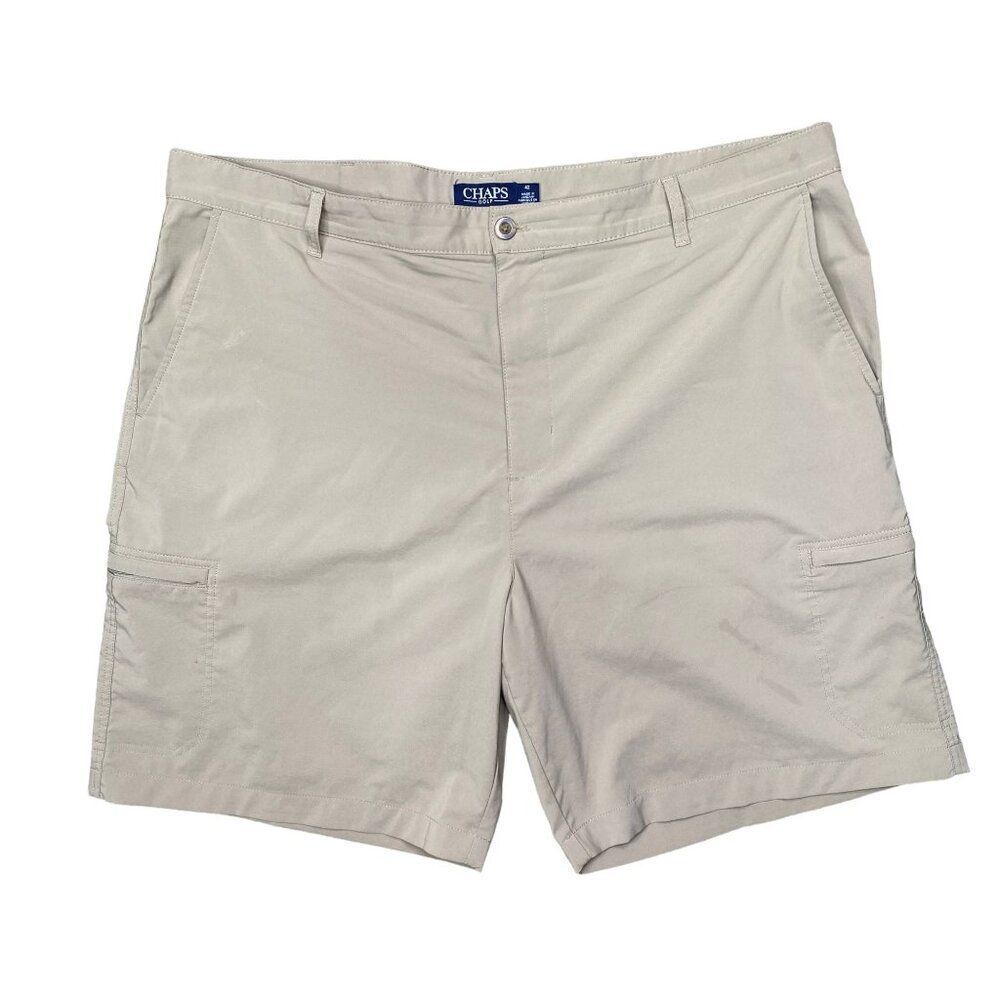 Chaps Golf Shorts Tan Size 42